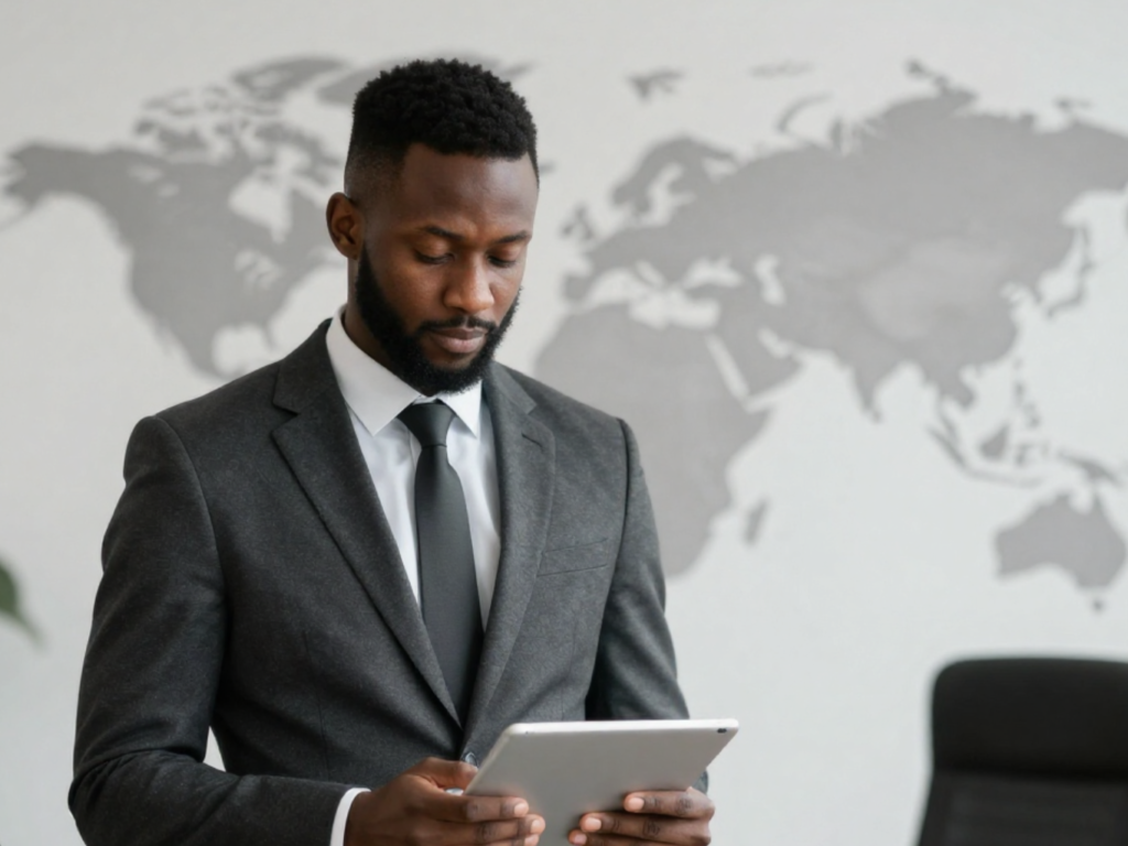 Nigerian executive building Google search presence and online reputation